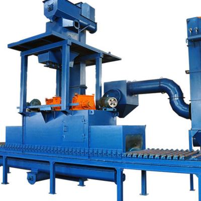 China Clean Belt Roller Type Meta Parts ZJ188 Shot Blasting Machine / Shot Blasting Equipment for sale