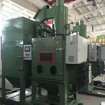 China Wheel Rim Blasting Equipment Turn Table Aluminum Alloy Car Building Material Stores Shot Blasting Machine For Sale for sale