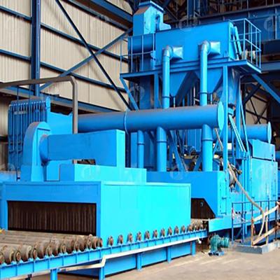 China Building Material Shops Q69 Roller Blasting Equipment / Steel Plate Structure Shot Blasting Cleaning Machine For Sale for sale