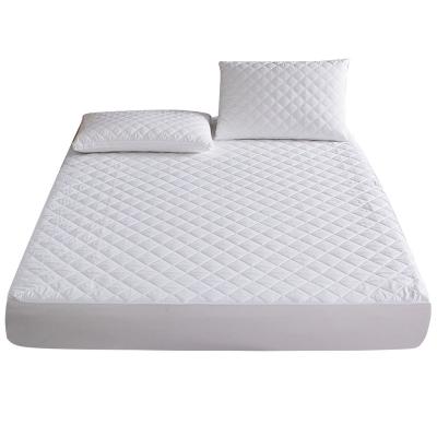 China 100% Waterproof Quilted Fitted Waterproof Breathable Mattress Cover Stretches Up To 16