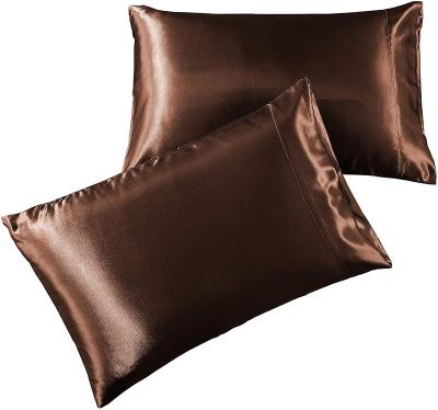 China Viable high quality hot sale 100% satin silk pillowcase for hair and skin for sale