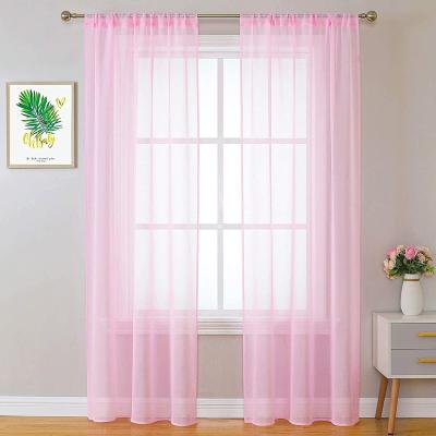 China Modern Ready Made Wholesale Sheer Linen Curtains Printing Blackout Window Drapes For Living Room for sale