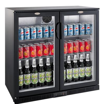 China Single-Temperature Countertop Beverage Fridge Beer Display Beverage Cooler Under Back Bar Beer Cooler for sale