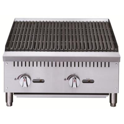 China Catering equipment 24 inch kitchen equipment commercial gas charbroiler gas barbecue grill charbroiler for sale