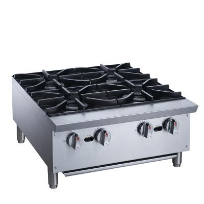 China Classic 4 Burner Gas Cooker Freestanding Range Stove For Restaurant Home Kitchen for sale