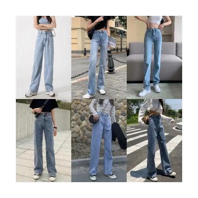 China 2023 Viable High Rise Ladies Pencil Pants Multicolor High Waist Skinny Leggings Jeans Fall Stretch Pants for sale