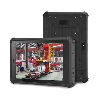 China Waterproof Ip67 8inch Cover Industrial Tablet 4+64GB 700nit Brightness Rugged Android Tablet for sale