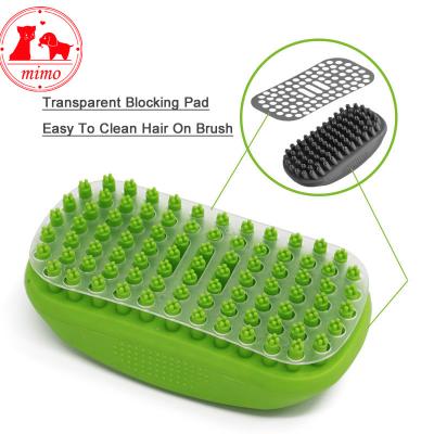 China Viable Pet Massage Brush Comb Cat Dog Bathing Clean Brush Hair Remove Pet Grooming Tool Cat Accessories for sale