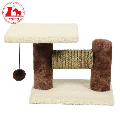 China Simple Non-Toxic Eco-Friendly Mat Cat Climbing House Furniture Cat Tree Scratching Post Cat Toys for sale