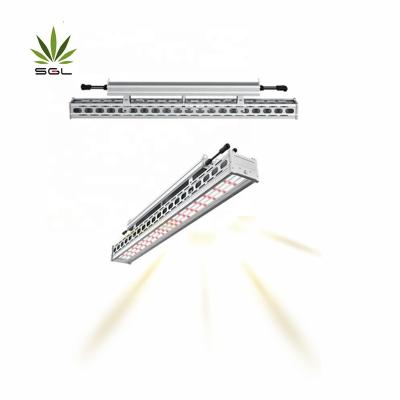 China Seed Starting Greenhouses Agricultural Lightweight Hydroponic Grow Lights Led Full Spectrum 550w For Indoor Garden for sale