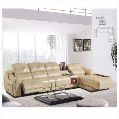 China (Others) Modern Design Adjustable Leather Recliner Sofas, Sectionals Sofa Set Furniture for sale