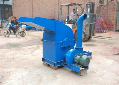 China Electric Hammer Mill Grinder Crusher For Soybean Stalk 500 Kg / h Capacity for sale