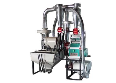 China Roller type 5TPD small scale grain wheat corn flour milling machine for food processing factory for sale