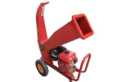 China 6.5HP gasoline engine shredder petrol wood chipper shredder machine for sale