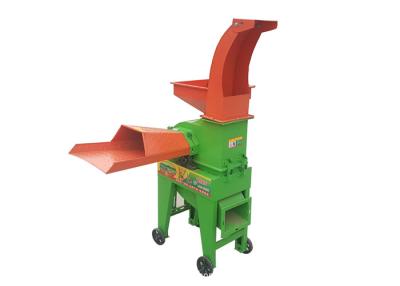 China Small farm poultry animal feed hay chopper chaff cutter machine with petrol engine for sale