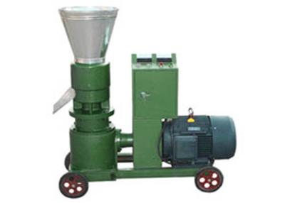 China KL200  animal feed coconut grass pelletizer making machine for poultry farm for sale