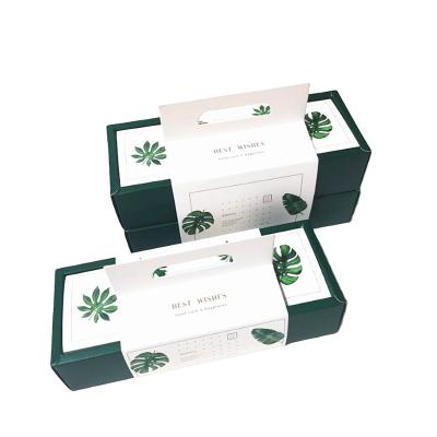 China Wholesale Custom Paper Cardboard Paper Food Packaging Boxes Cardboard Paper Boxes Christmas Food Package Takeout Box With Handles for sale