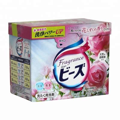 China Recyclable Laundry Detergent Powder Box Washing Powder Packaging Box for sale