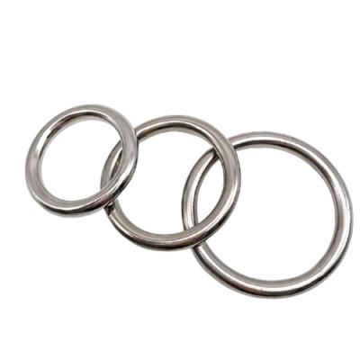 China Hardware fittings/bag accessories/tents/stainless steel wholesale rings etc. welding seamless round ring for bag strap accessories for sale