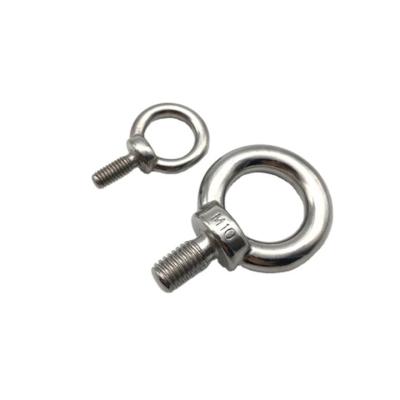 China Heavy Industry Stainless Steel M5-M30 Industrial Safety Lifting Screw Eye Bolt for sale