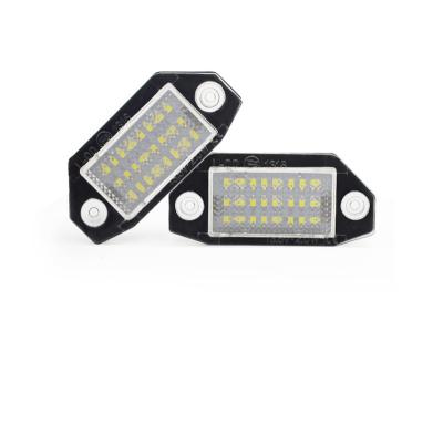 China Aluminum+PC LED Car License Number Number Plate Lamp For Ford Mondeo MKIII4 5D 2000-2007 Other Car Light Accessories for sale