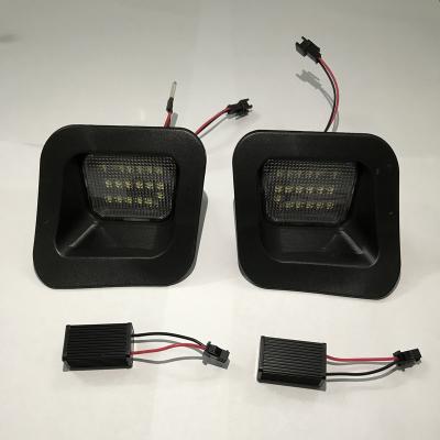 China New Design 5w Plastic+Aluminum Led Car Lights Rear License Plate Lights With Bright SMD LED For Dodge Ram for sale