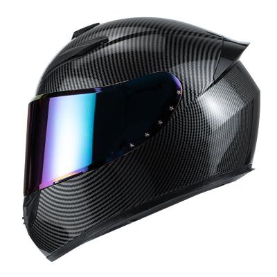 China Adult Hot Sale Motorcycles Helmet Safety Helmet Full Face Helmet Motorcycle With Breathable HD Bike Helmet Motorbike Riding for sale