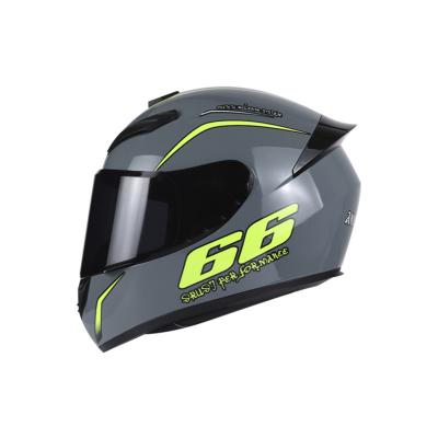 China Adult Custom Classic Carbon Fiber Full Face Helmet Safety Offroad Racing For Sale Online for sale