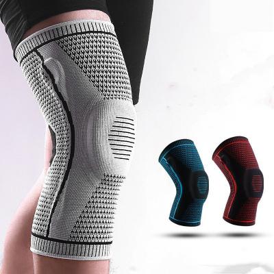 China Manufacturer Custom Elastic Knee Support Patella Brace Pads Protector Knee Brace Compression Knee Support Exercise for sale