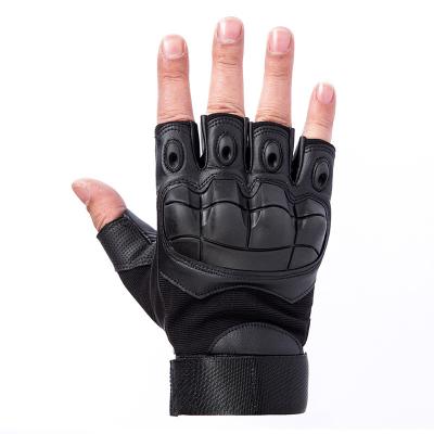 China Breathable Half Finger Half Finger Safety Cycling Gloves Riding Sports Motorcycle Bicycle Cycling Gloves for sale