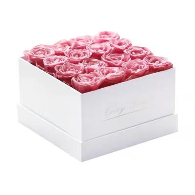 China Hot Sale Preserved Amazon Rose Valentine's Day Gift Birthday Gift In Place Gift Box Until Last 3 Years Long Last Rose Gift For Festival for sale