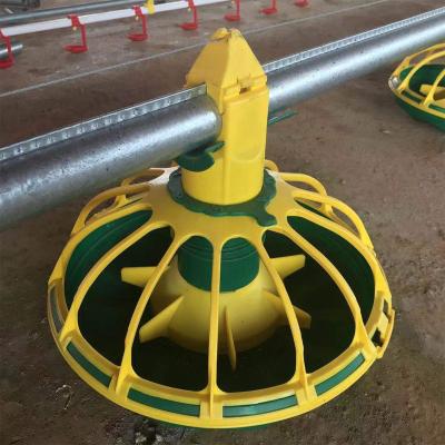 China Farms Pan Feeder Feeding System For Chicken Farm Broiler Farm Poultry Equipment for sale