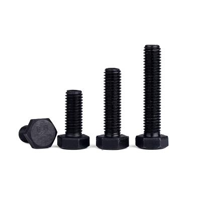 China Hex Cardboard 8.8 Grade Steel Black Oxide Full Threaded Socket Bolt Bolt Hex Head Screw for sale