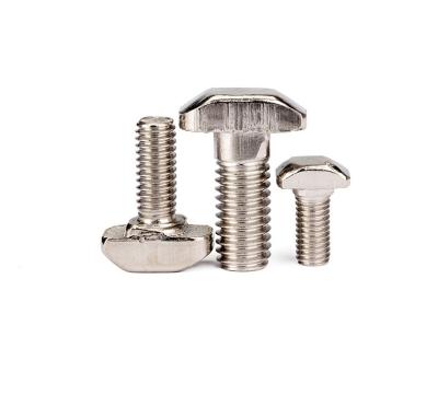 China T Hammer 304 Stainless Steel 316 T Head Bolt Screw Connection T-Handle Quick Hammer Head Bolt for sale