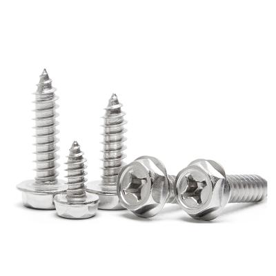 China Self Tapping Hex Stainless Steel Flange Phil Head Screw Bolt Wood Self Tapping Tapers Drill Masonry Screw for sale