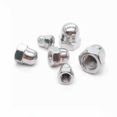 China Din1987 Retail Industry Stainless Steel Hex Nut Hex Dome Dome Cap Nuts for sale