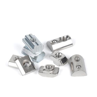 China Retail Industry Stainless Steel 201304 316 T Slot T Nut Sliding Nut Hammer Head Nut for sale