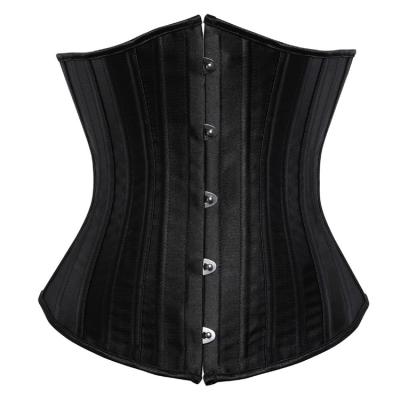 China Factory Direct Sale Cotton Corset Waist Shapers Antibacterial 100% Staple 26 Steel Bones For Ladies for sale