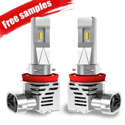 China One W5 H11 300% 12v 50w 12000lm 6500K LED Conversion Kit Car LED Headlight Bulbs Brighter Cool White Cordless Universal for sale