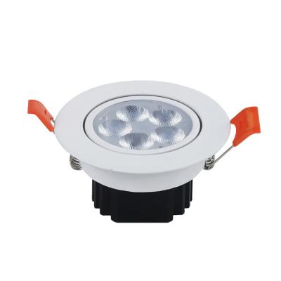 China Modern super brightness IP44 anti-glare downlight recesse led 5W downlight for residential, showcase for sale