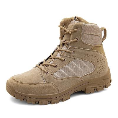 China China rubber military boots wholesale men outdoor jungle combat tactics casual hiking shoes drop machining hiking boots for sale