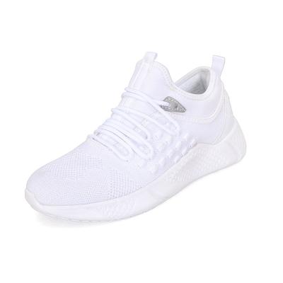 China Rubber Fly Knit Sports Running Shoes Air Fashion Sneakers Jogging Fitness Style Walking Shoes for sale