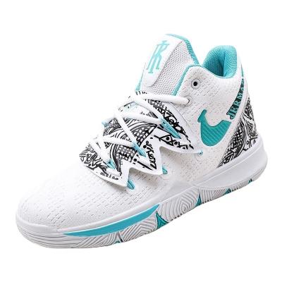 China Wholesale New Sports Breathable Mesh Student Sneakers Running Shoes High Top Basketball Boots Sport Running Shoes Men for sale