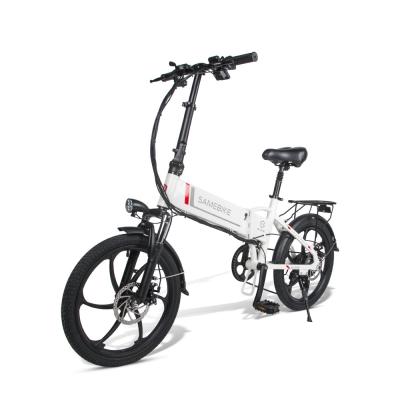 China Aluminum Alloy OEM Electric Folding Bicycle 20 Inch Foldable Ebike 20lvxd30 New for sale