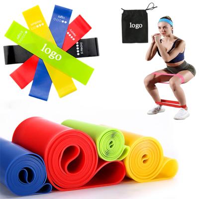 China Latex Yoga Cloth Booty Loop Exercise Rubber Private Label Long Pull Up Resistance Bands for sale