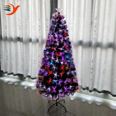 China Popular Christamas Home Decoration 1.8m Color Changing Indoor And Outdoor Led Fiber Optic Christmas Tree Christmas Decoration for sale