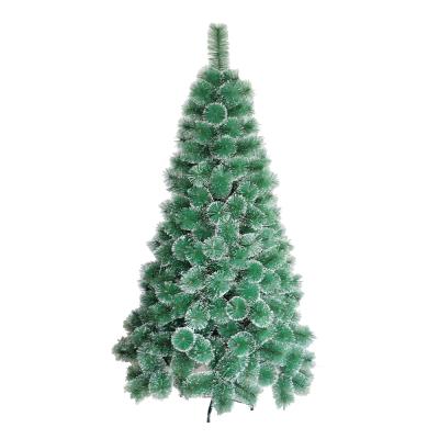 China Indoor Holiday Decoration Christmas Supplies 90/120/150/180/210cm PVC Metal Base Artificial Christmas Tree for sale