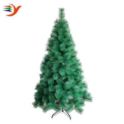 China Cheap Christamas Home Decoration 6ft Green Color PET Pine Christmas Tree Particular Pine Branches for sale