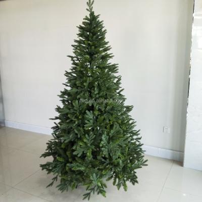 China Decortion Christmas Season 7.5ft (225cm) Premium PE Christmas Tree Mixed PE and PVC Sheet Hinged Tree for sale