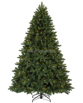 China Indoor And Outdoor Use Pe Christmas Tree Fiber Christmas Tree Prelit Christmas Tree for sale